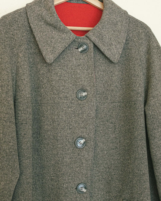 Coin Wool Car Coat