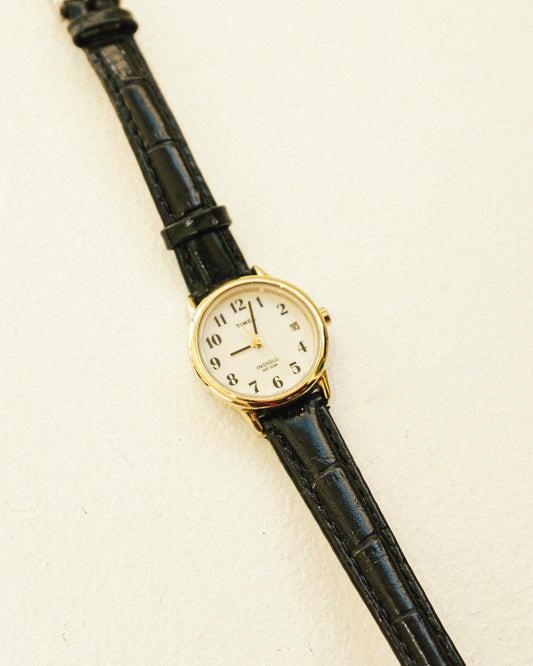 Timex Black Croc Watch