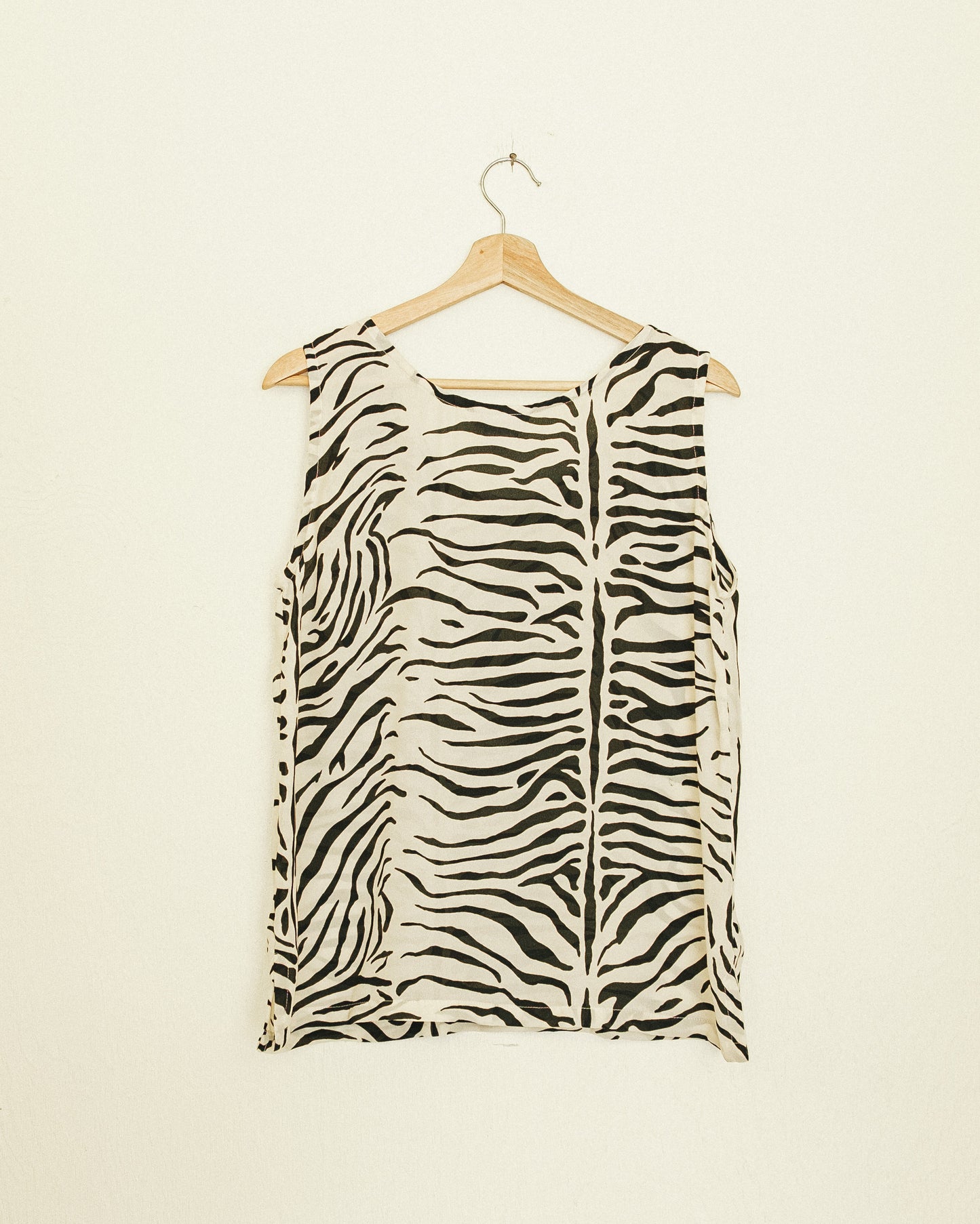 Translucent Zebra Blouse
