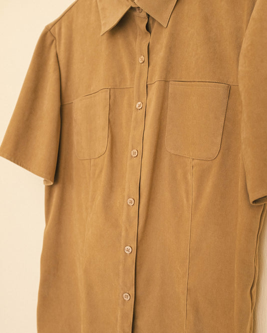 Tan Camp Pocket Shirt