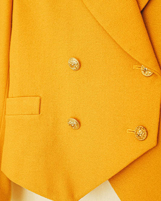Golden Crop Blazer