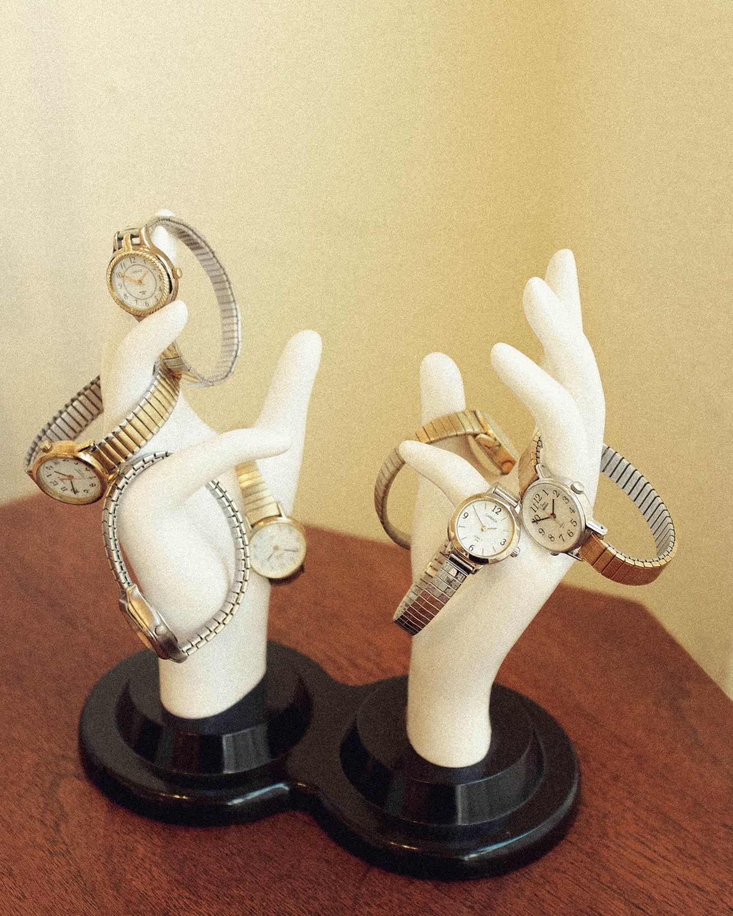 Gold + Silver Timex Watch