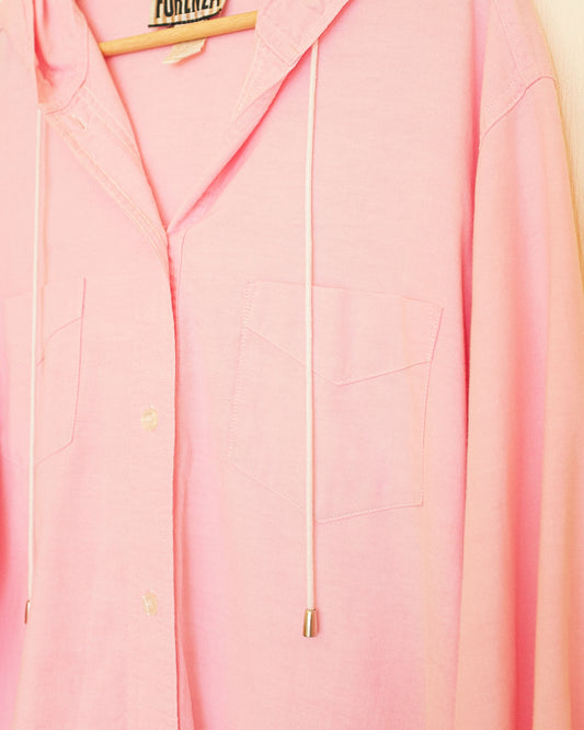 Sporty Boyfriend Button Up