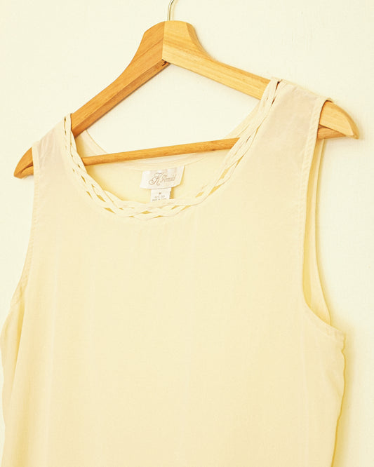 Braided Silk Tank