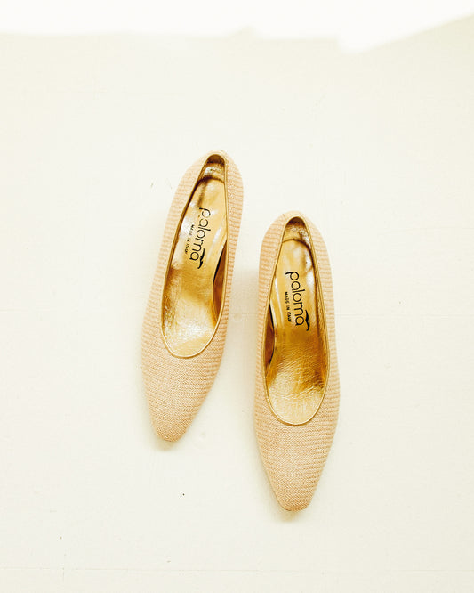Rattan Pumps 7.5N