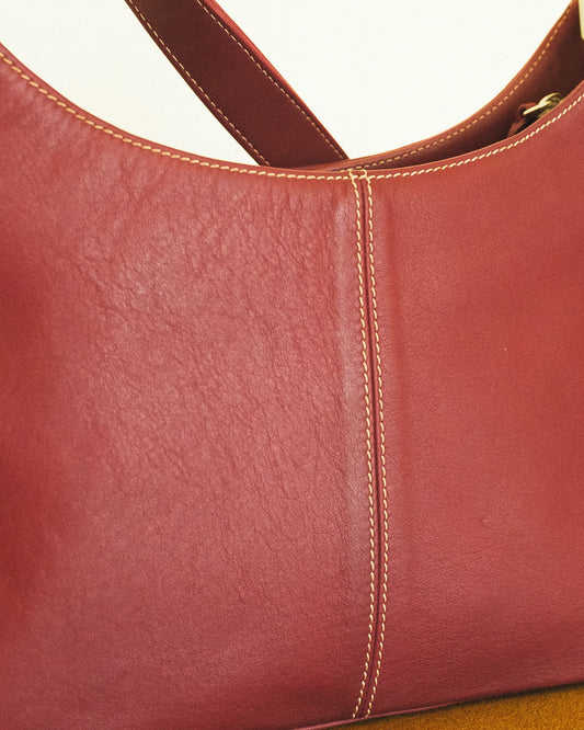 Crimson Shoulder Bag