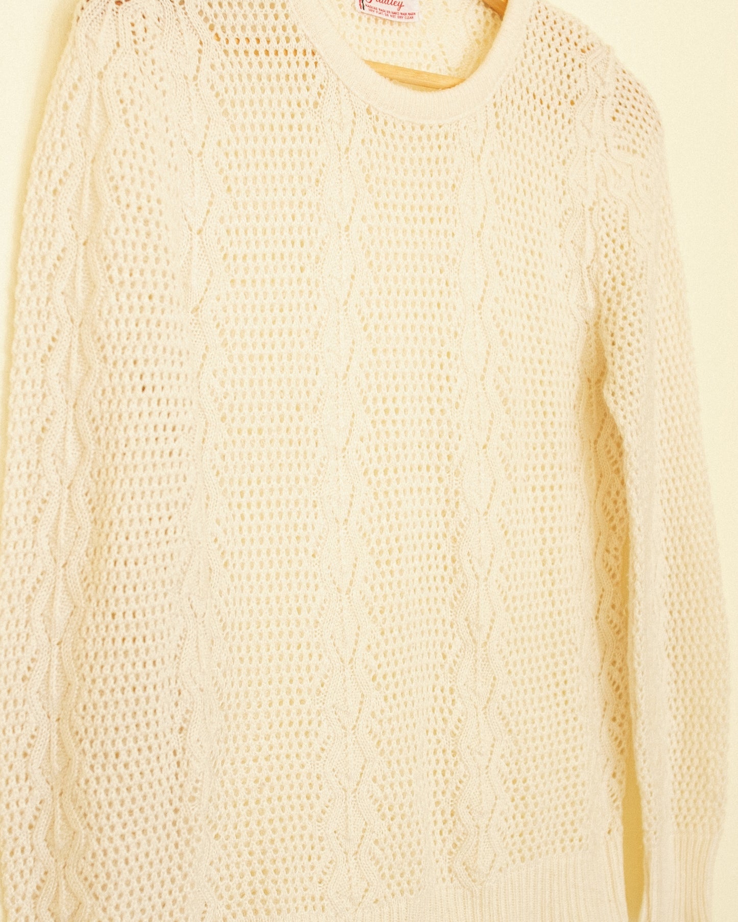 Pointelle Knit Sweater