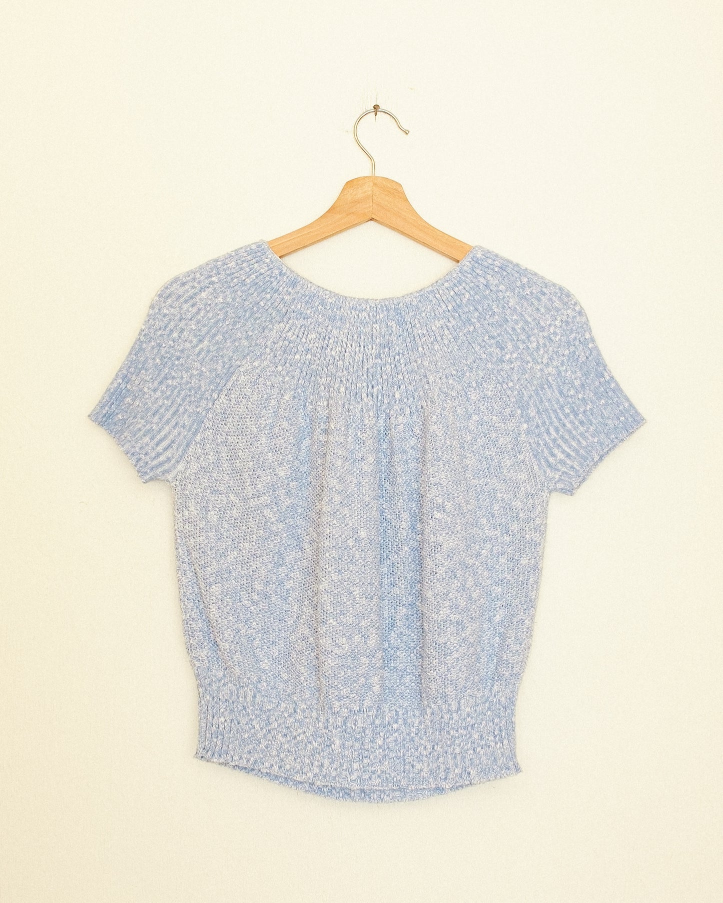 Blue Speckle Sweater
