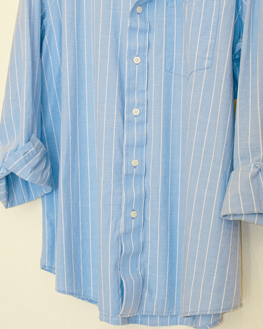 Boyfriend Button Up - Summer Blue
