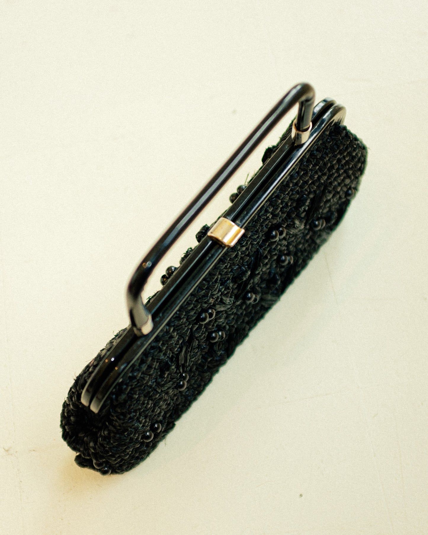 Woven Raffia Clutch