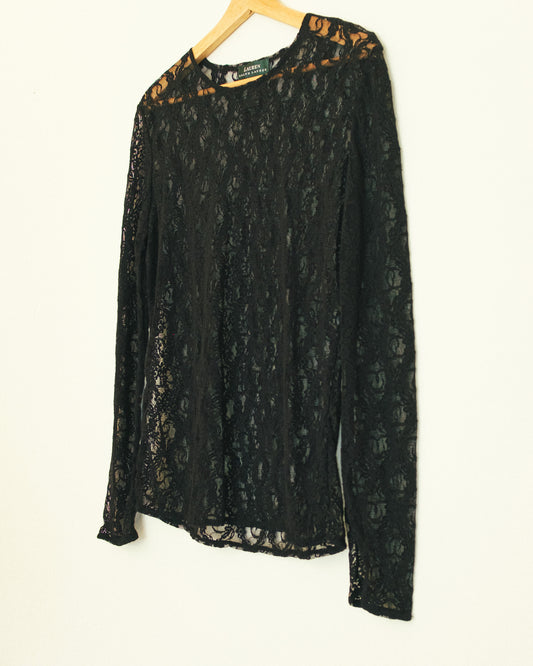 Noir Lace Shirt