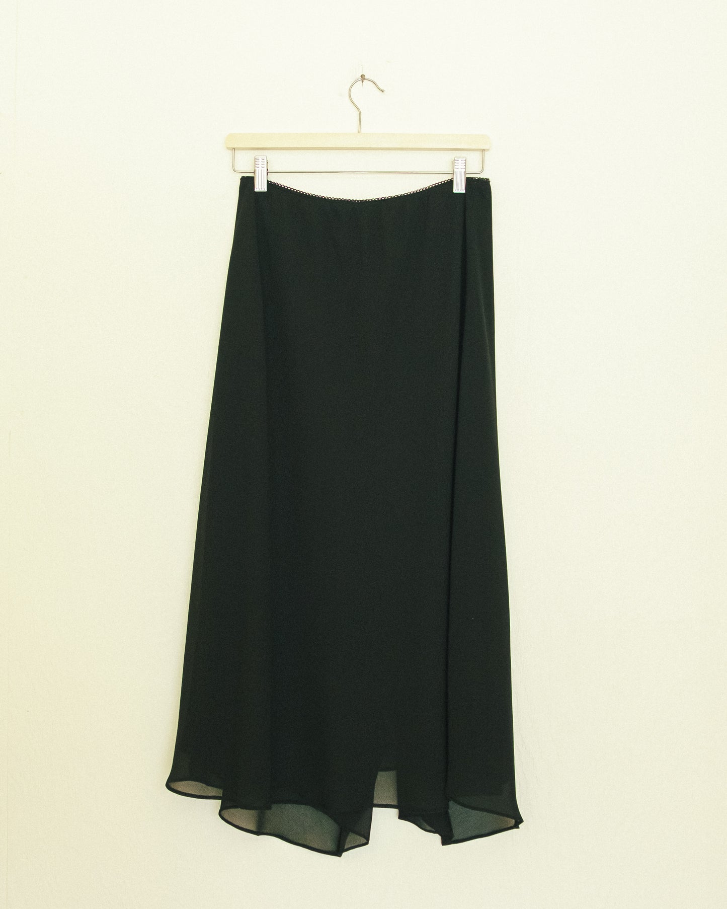 Noir Ruffle Skirt