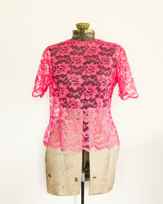 Petal Lace Blouse