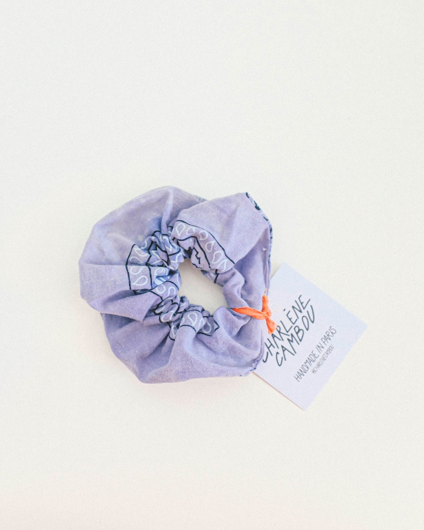 Vintage Bandana Scrunchie
