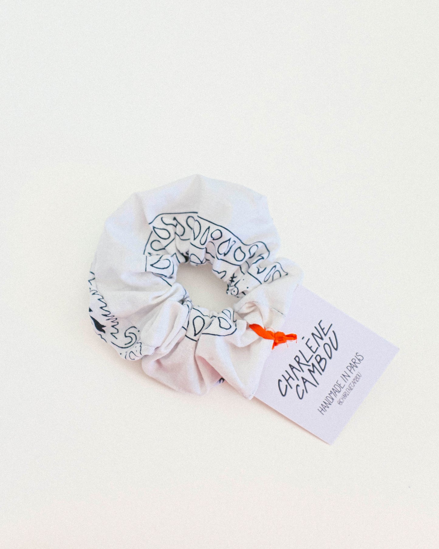 Vintage Bandana Scrunchie