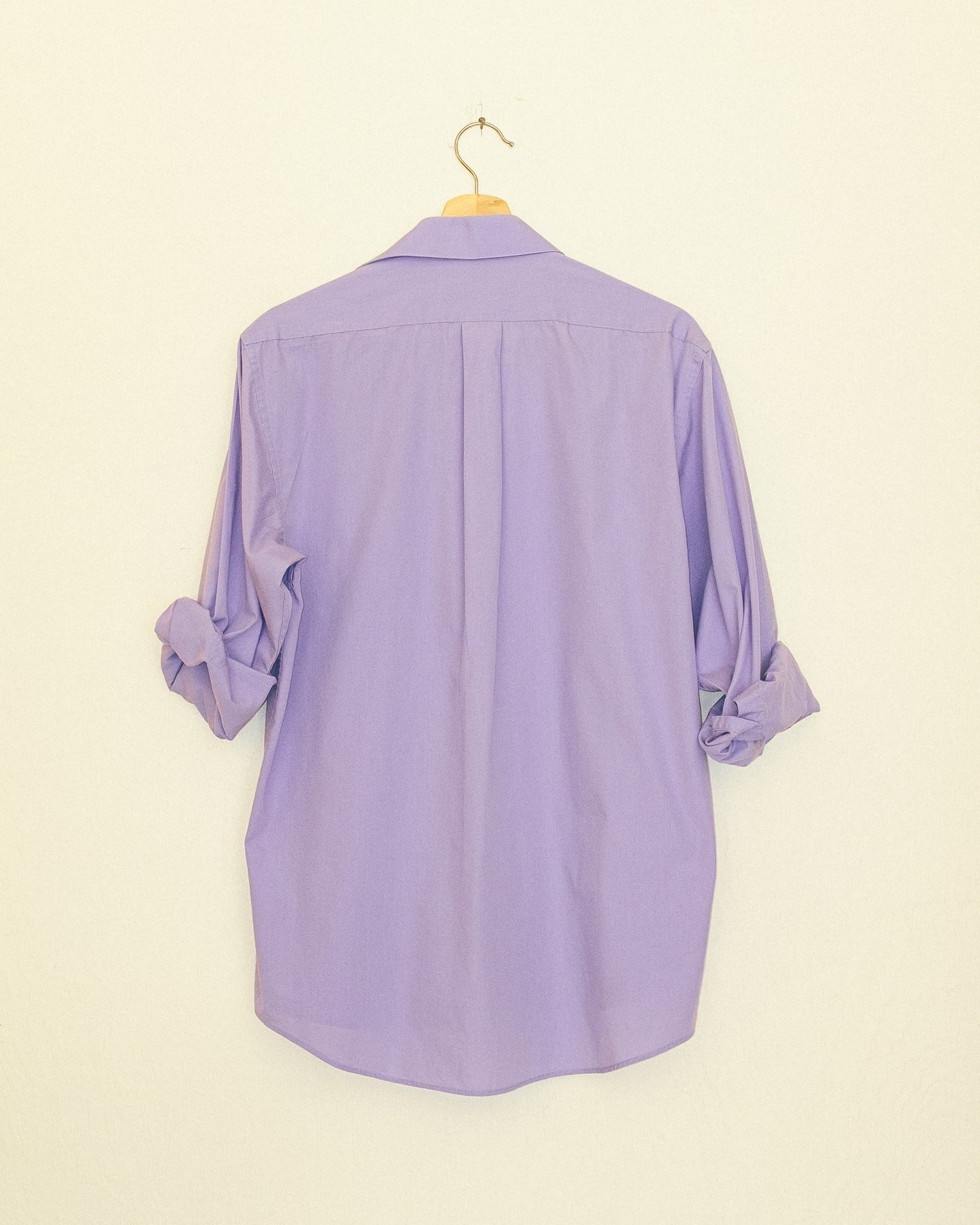 Boyfriend Button Up - Lavender