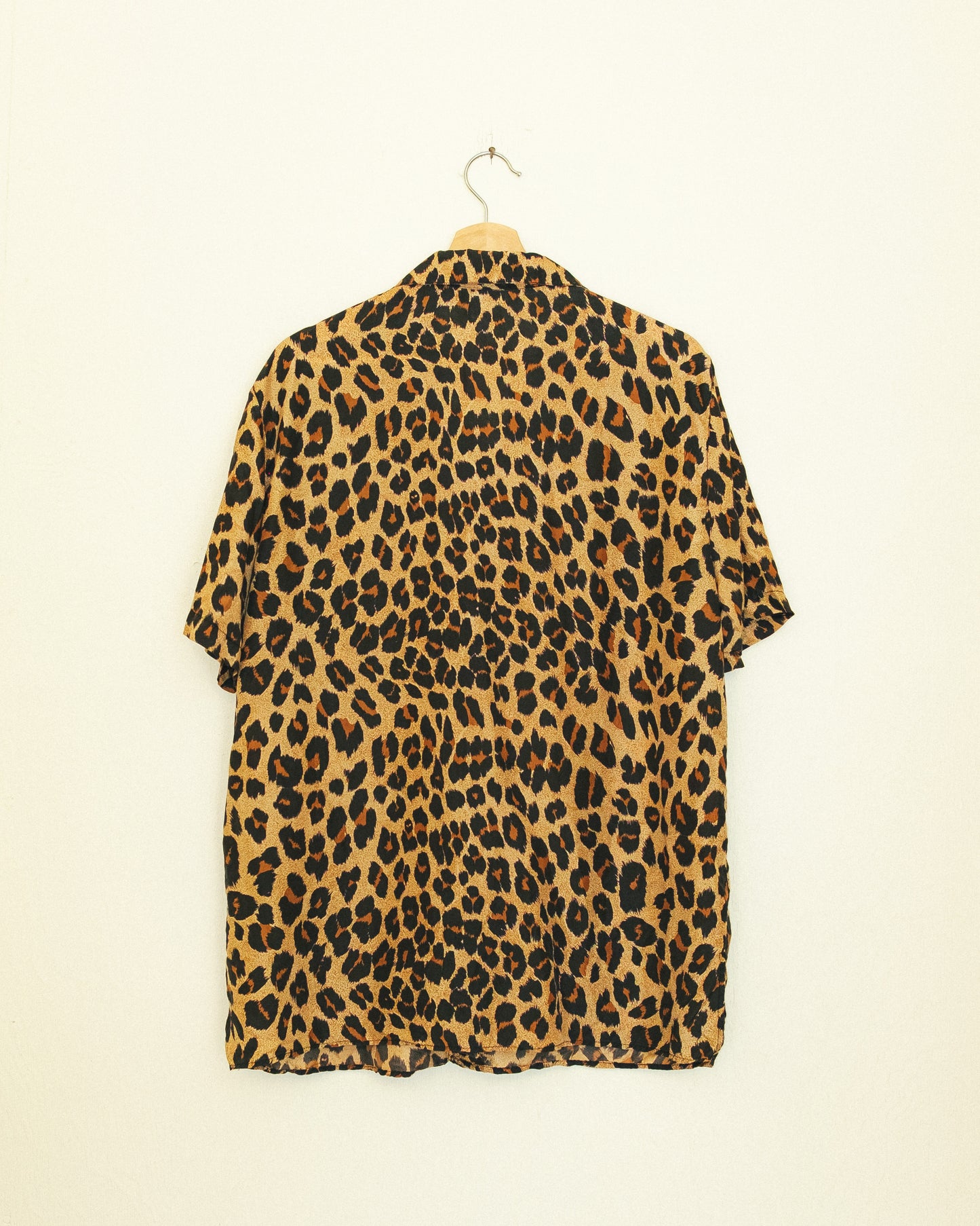 Leopard Silk Shirt