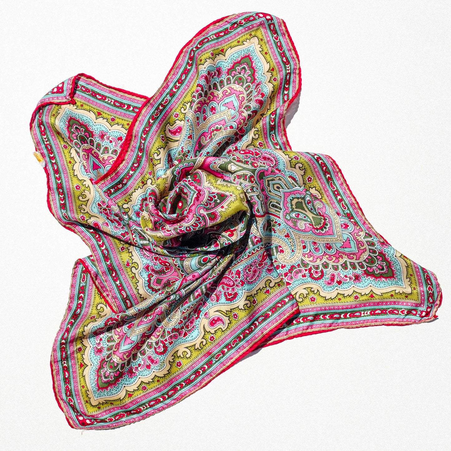 Paisley Silk Bandana