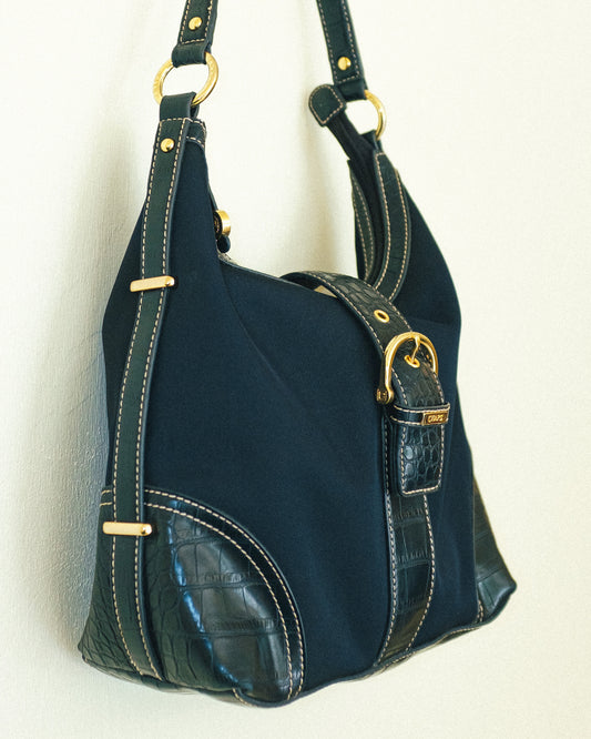 Chaps Nylon Buckle Bag