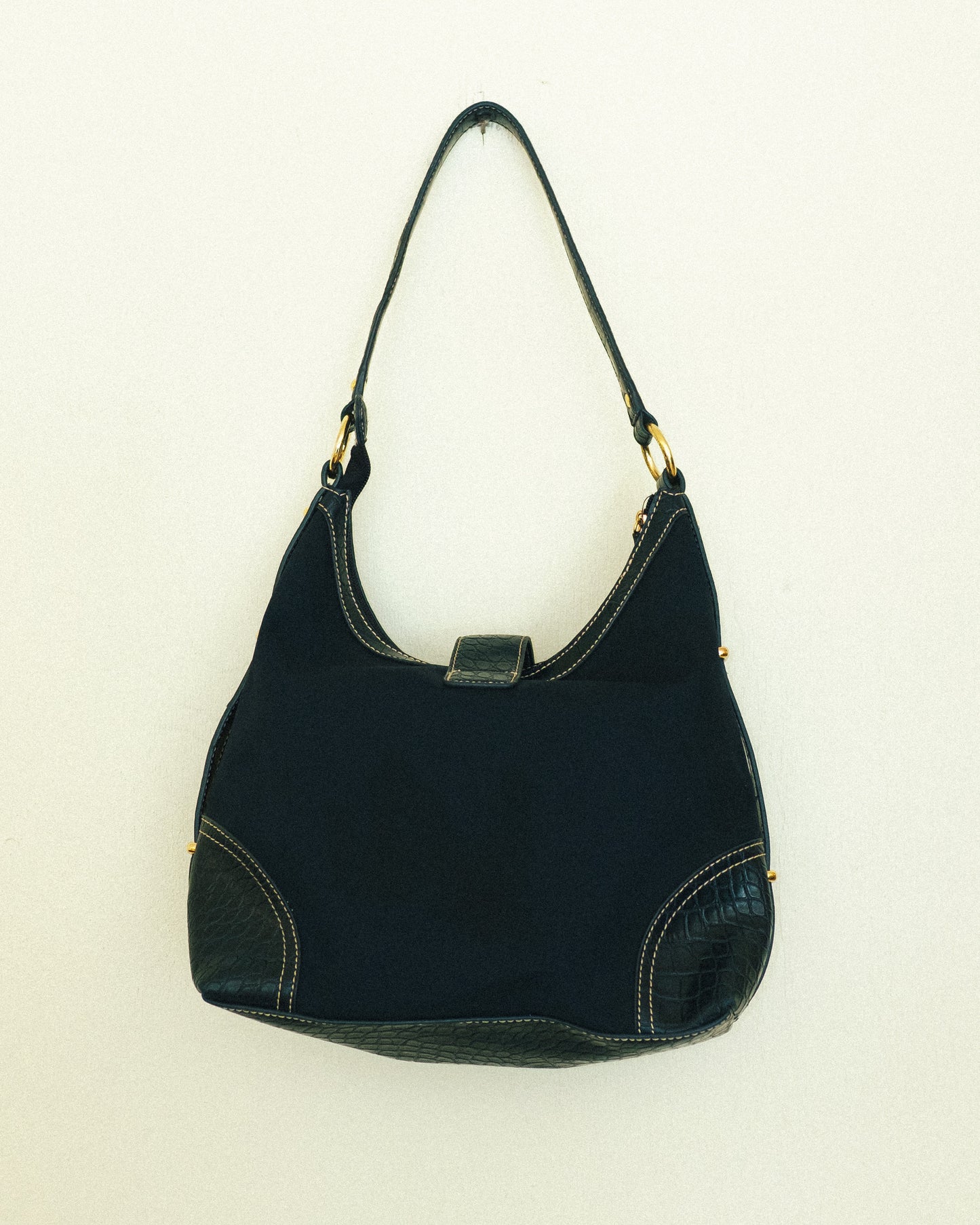 Chaps Nylon Buckle Bag