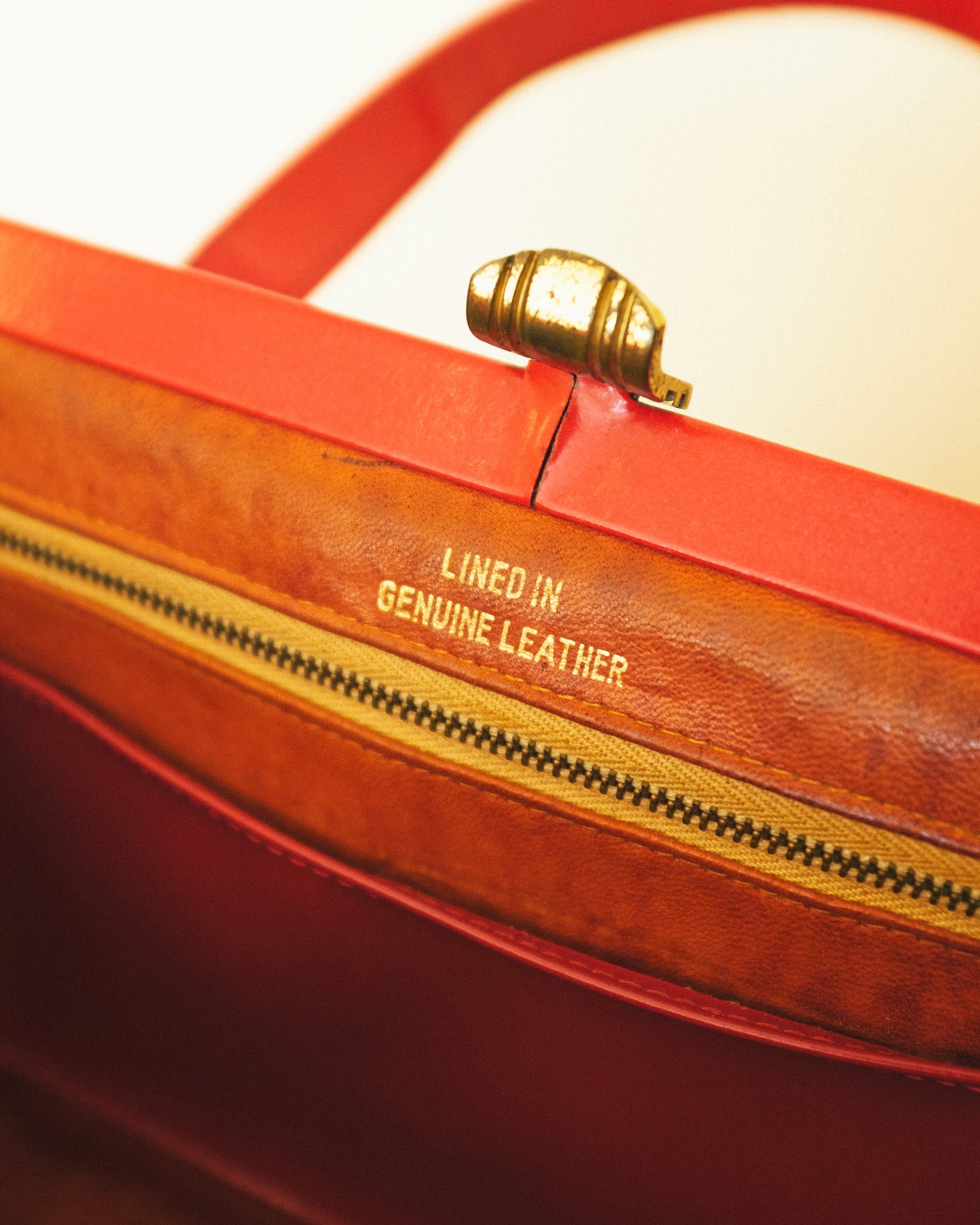 Cherry Vinyl Satchel