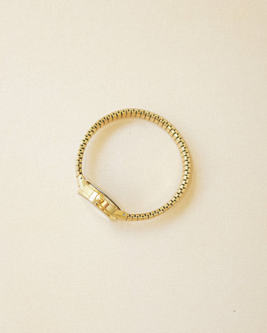 Carriage Gold Band Watch