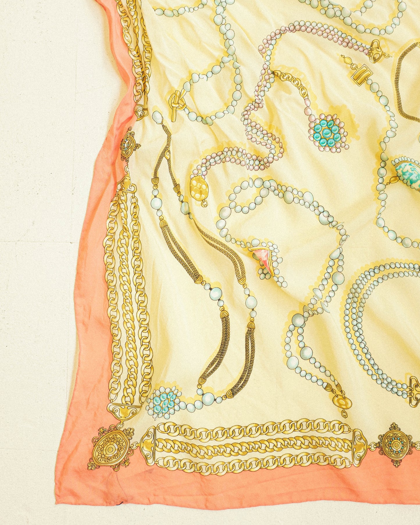 Summer Jewel Silk Scarf