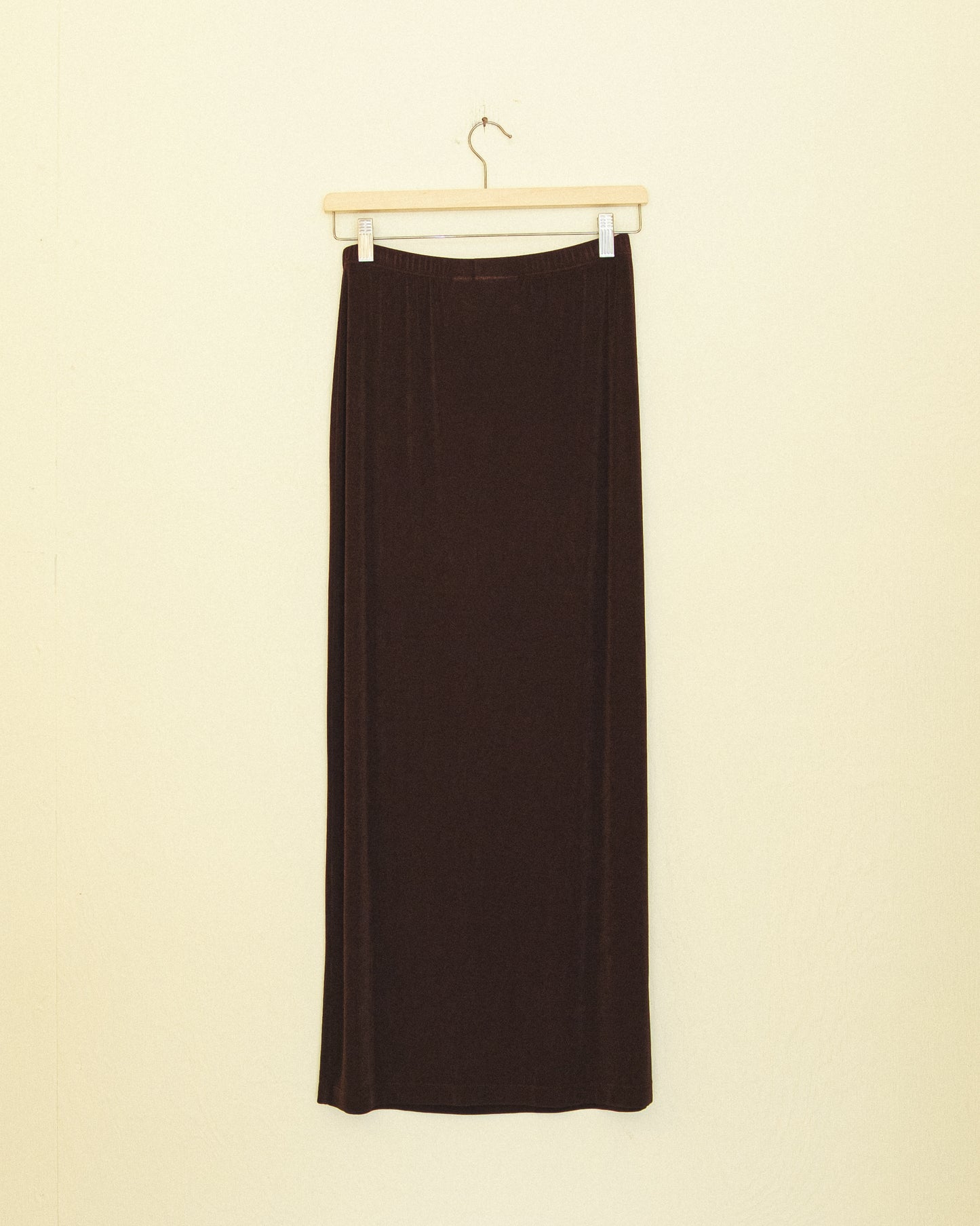 Cocoa Slinky Skirt