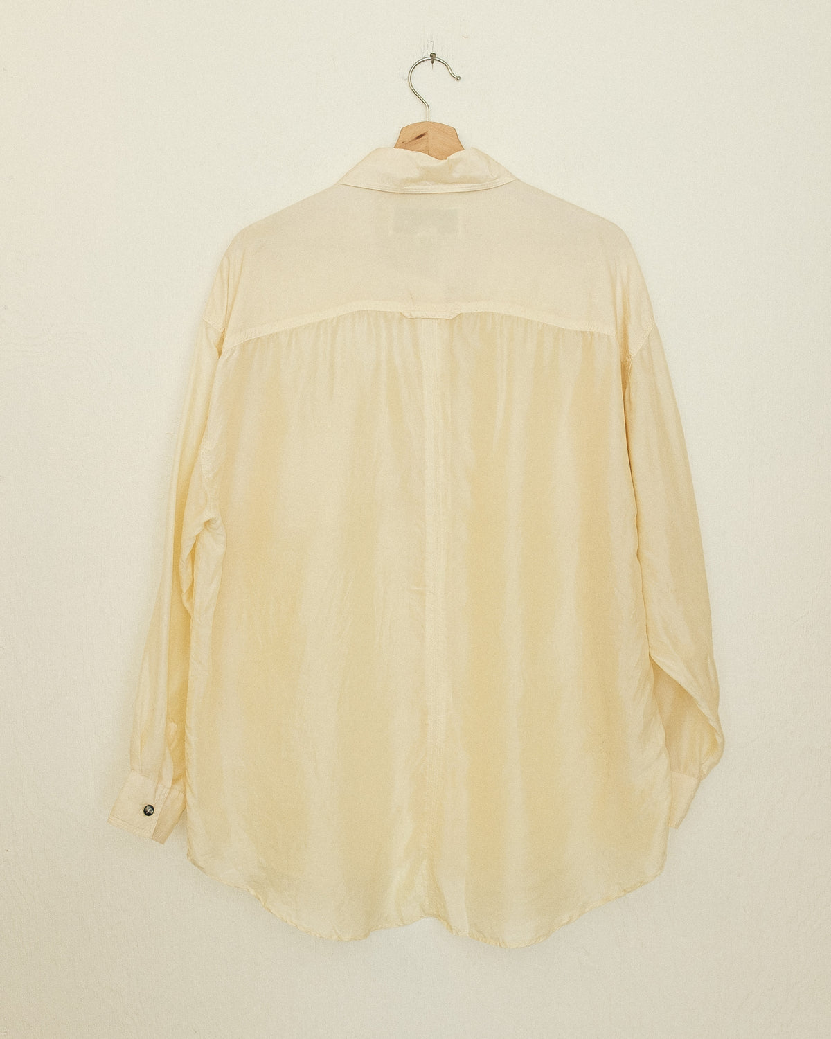 Ivory Silk Blouse