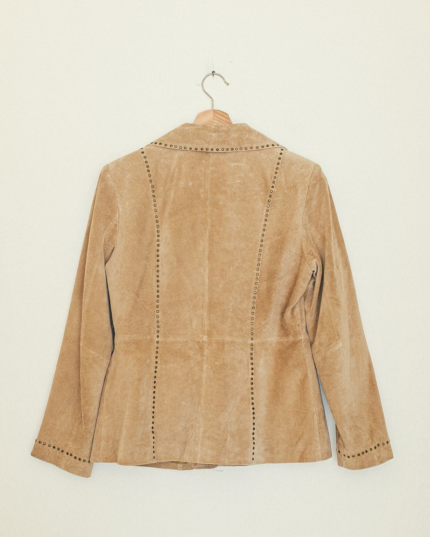 Studded Suede Blazer