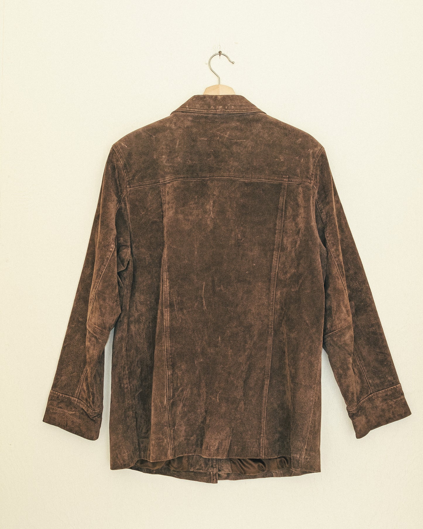 Coffee Suede Jacket