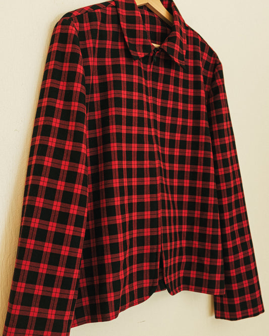 Red Plaid Jacket
