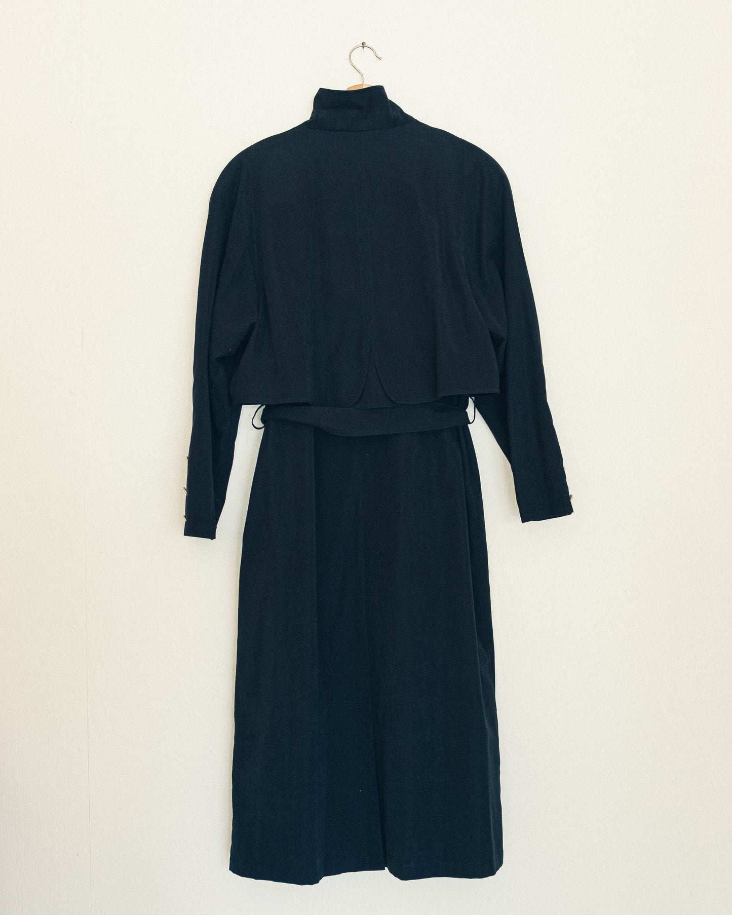 High Collar Trench Coat
