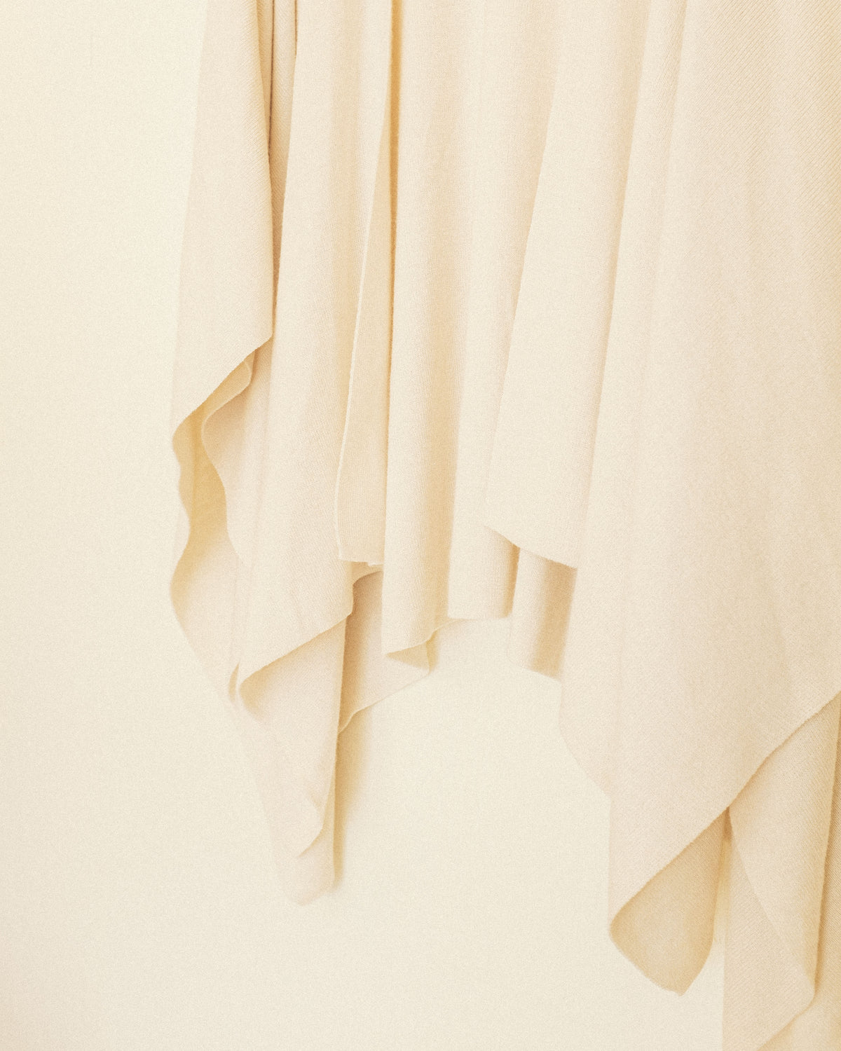 Ivory Wool Shawl