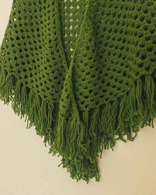 Crochet Shawl: Pea
