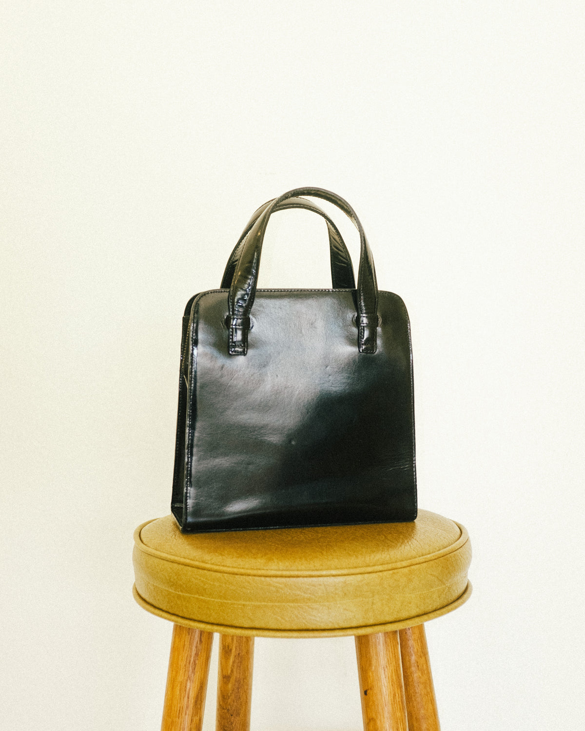 Midnight Patent Handbag