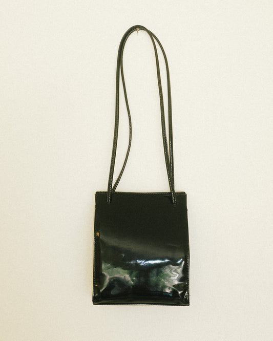 Patent Leather Shoulder Bag