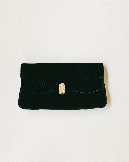 40/50's Garay Velvet Clutch