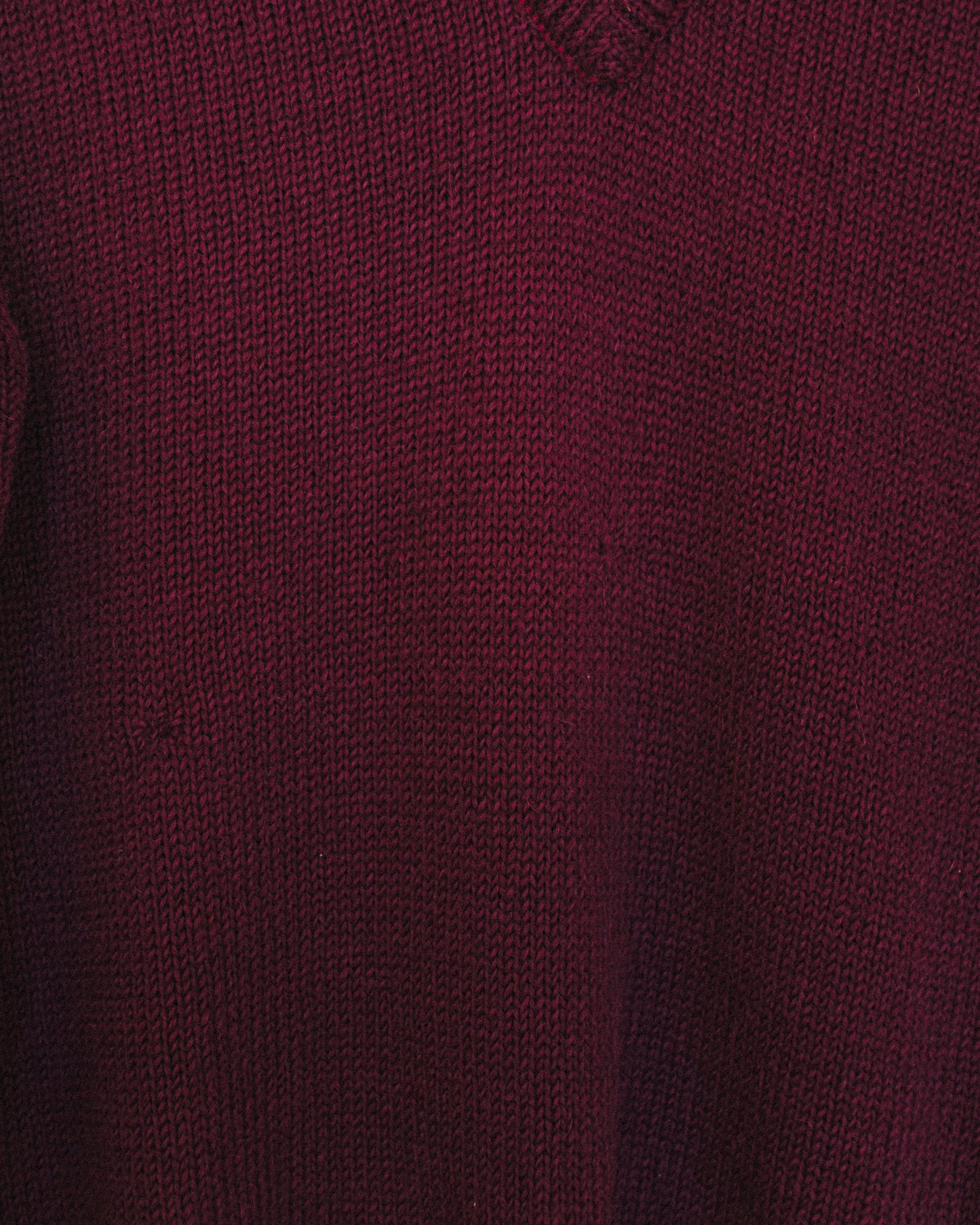 Wine Wool Sweater