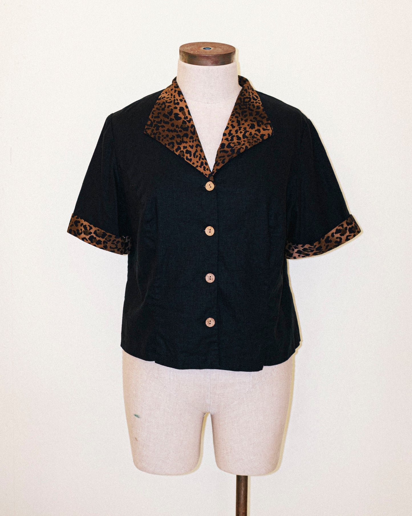 Leopard Daytime Top