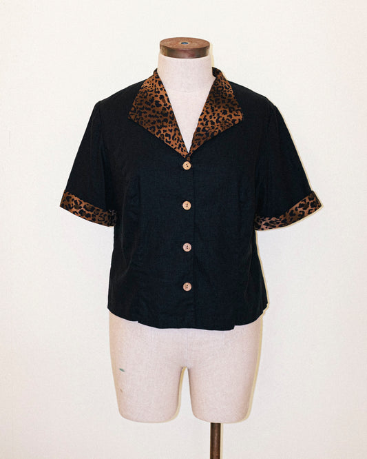 Leopard Daytime Top