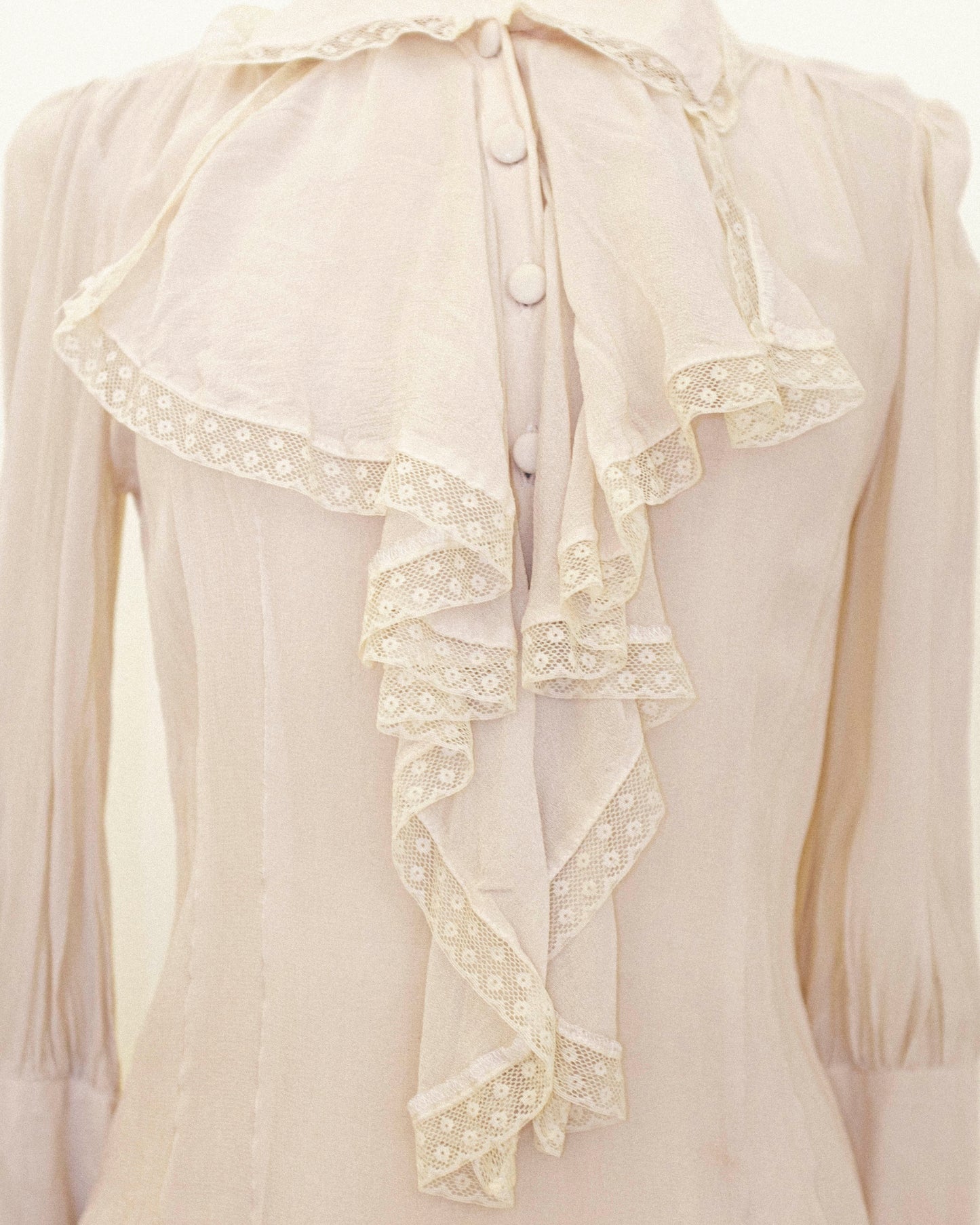 Petal Ruffle Blouse