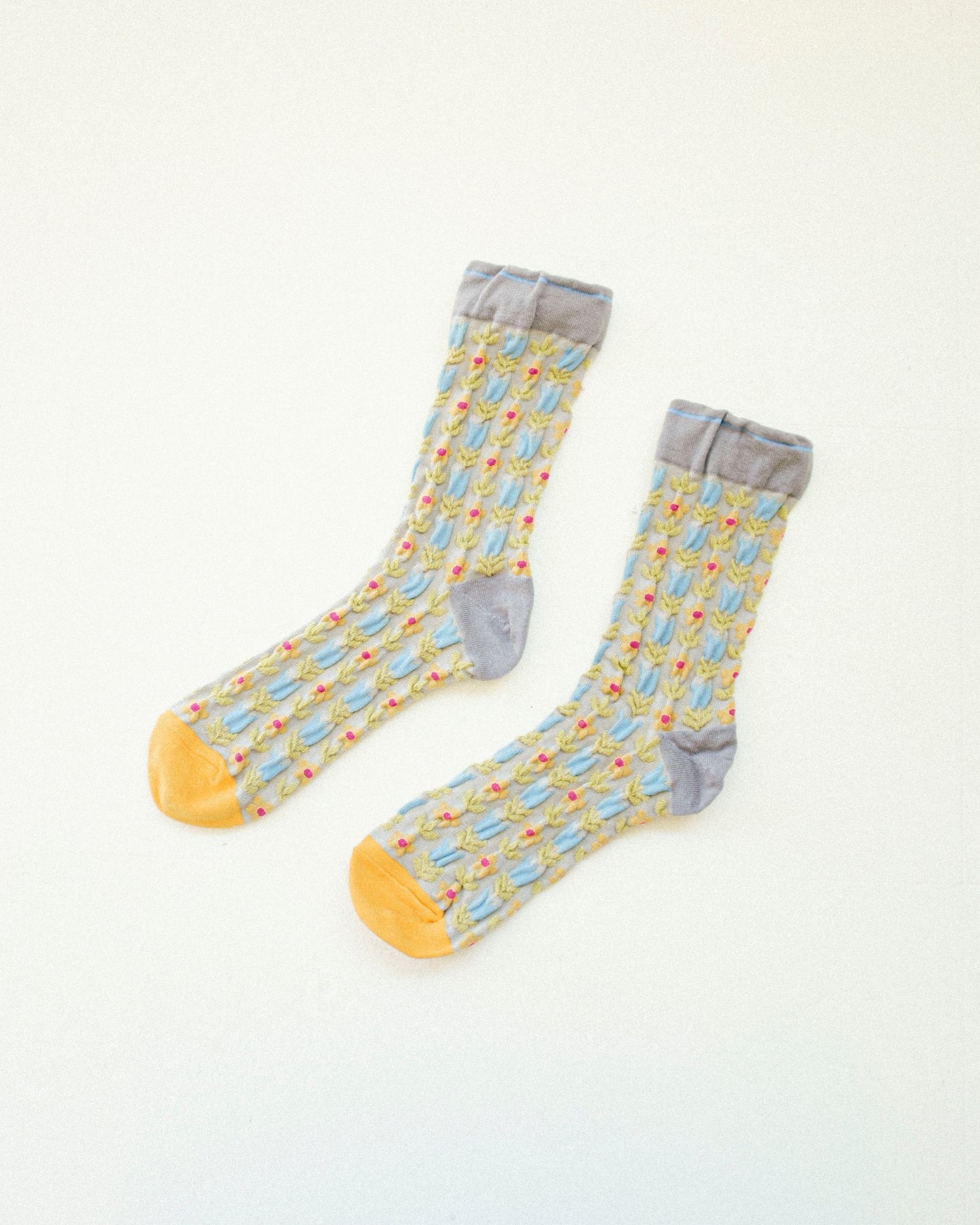 Tulip Socks - Mustard