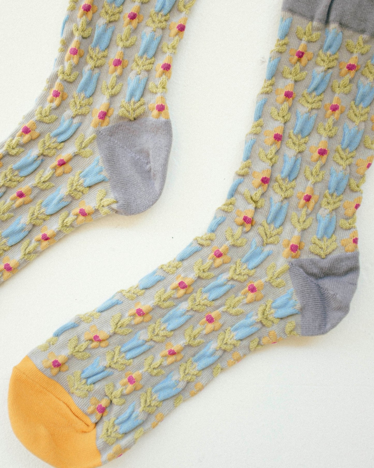 Tulip Socks - Mustard