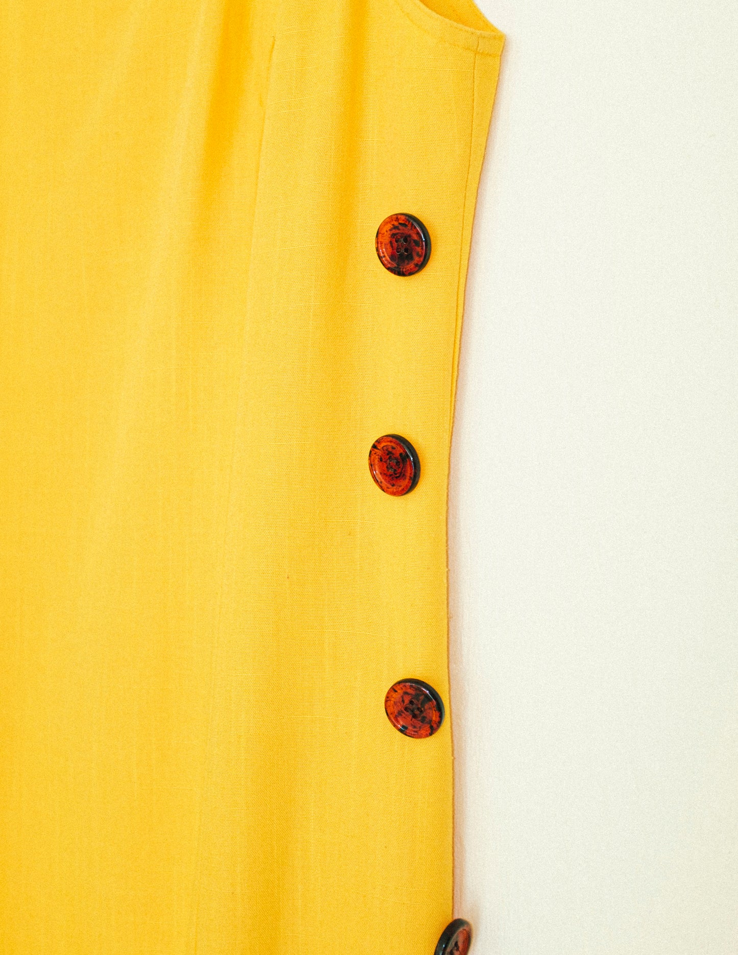 Golden Midi Dress