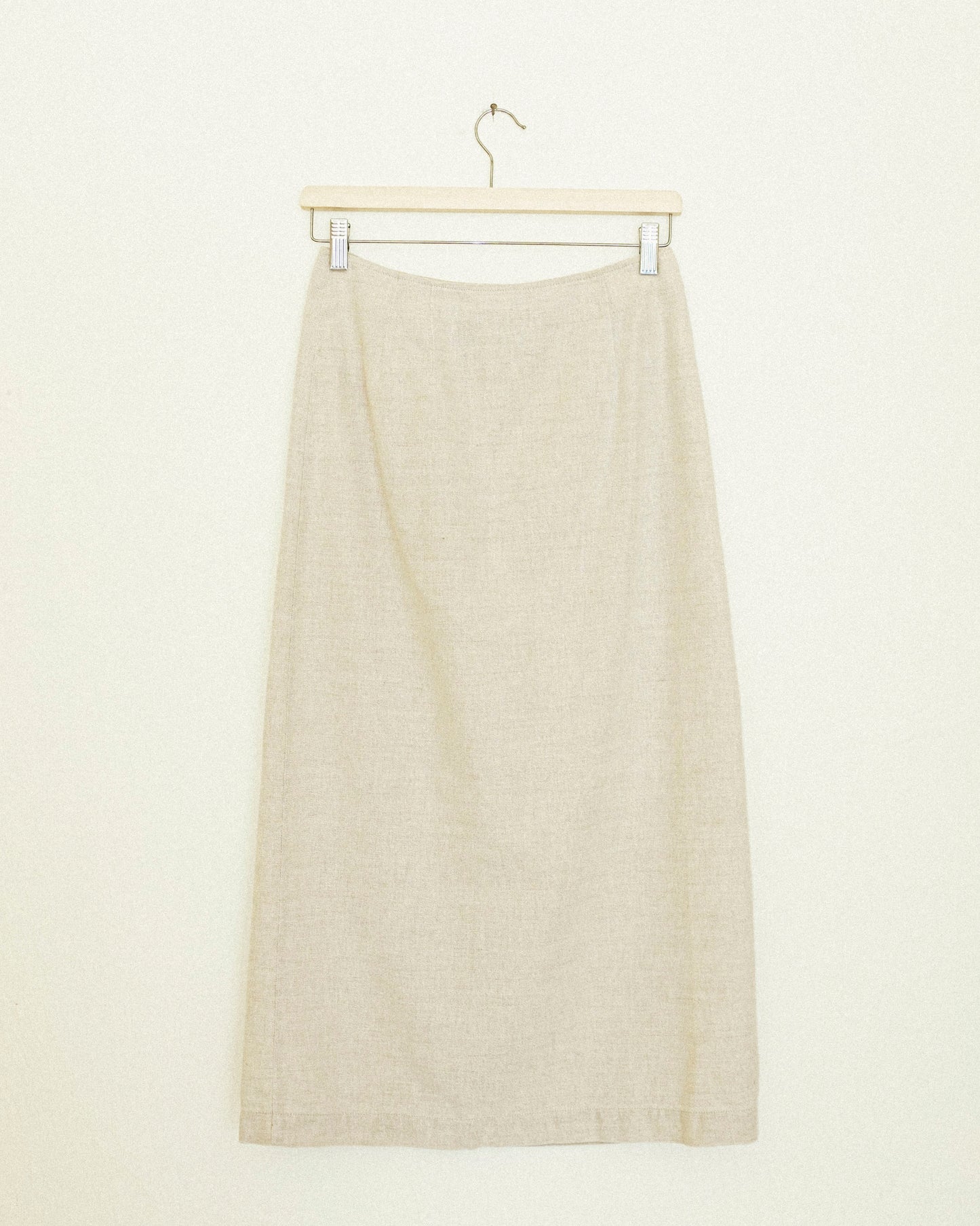 Linen Wrap Skirt