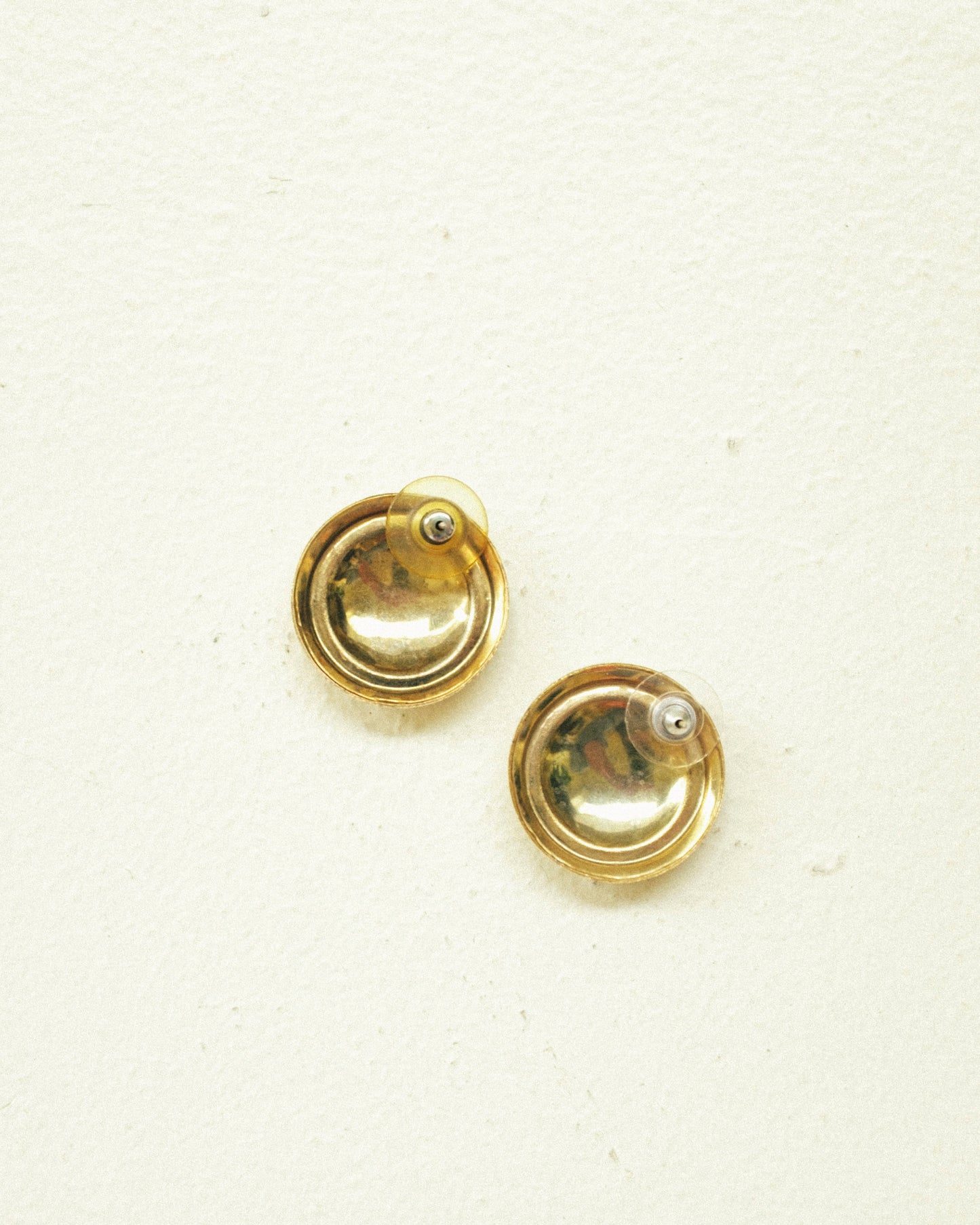 Mod Olive Swirl Earrings