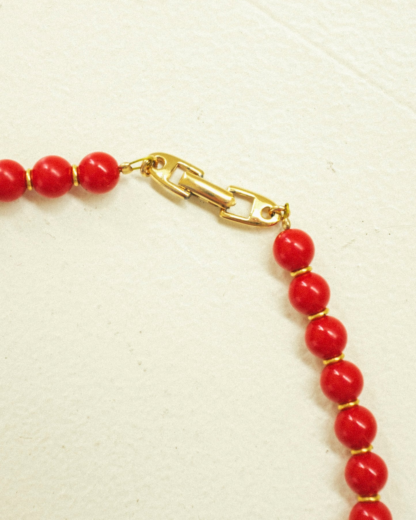 Licorice Bead Necklace