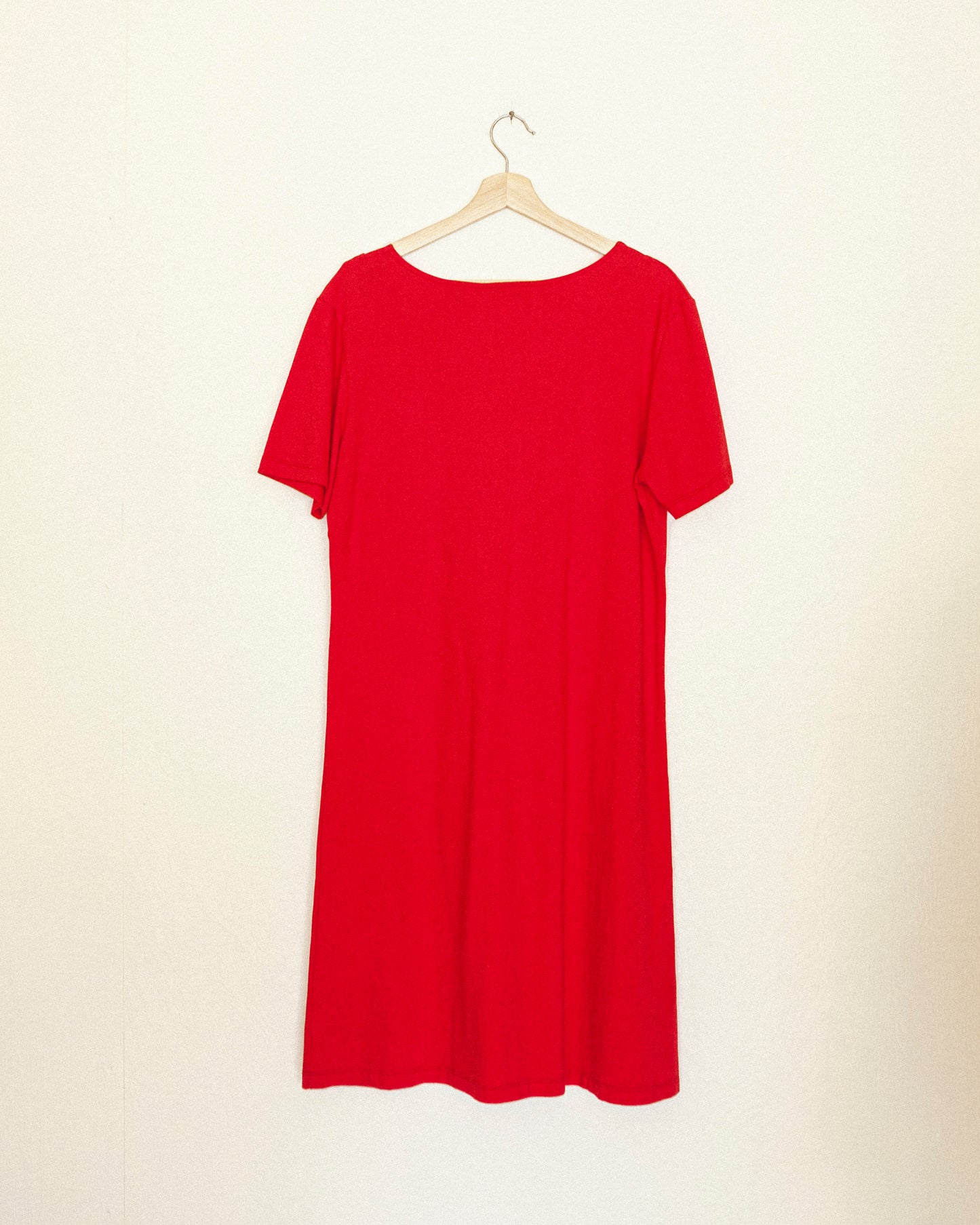 Button Tee Dress