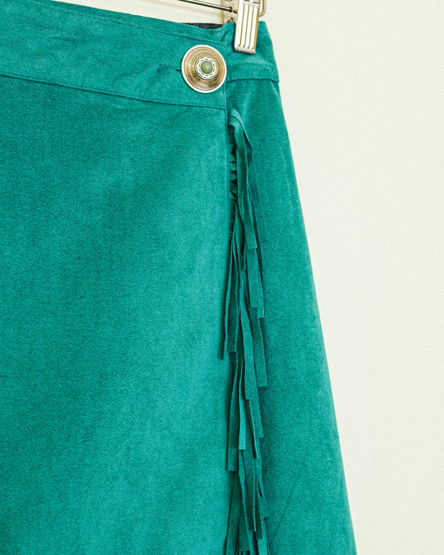Turquoise Wrap Skirt